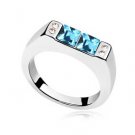 Austrian crystal diamond 18K Platinum Plated Fashion ring / promise ring JBM020