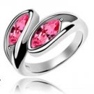 Austrian crystal diamond 18K Platinum Plated Fashion ring / promise ring JBM021