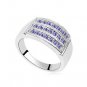 Austrian crystal diamond 18K Platinum Plated engagement ring / promise ring JBM022