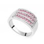 Austrian crystal diamond 18K Platinum Plated engagement ring / promise ring JBM022