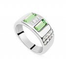 Austrian crystal diamond 18K Platinum Plated engagement ring / promise ring JBM025