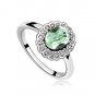 Austrian crystal diamond 18K Platinum Plated engagement ring / promise ring JBM029