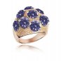 Austrian crystal diamond Rose gold engagement ring / promise ring JBM035