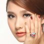 Austrian crystal diamond Rose gold engagement ring / promise ring JBM035