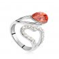 Austrian crystal diamond 18K Platinum Plated engagement ring / promise ring JBM037