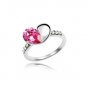 Austrian crystal diamond 18K Platinum Plated engagement ring / promise ring JBM039