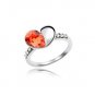 Austrian crystal diamond 18K Platinum Plated engagement ring / promise ring JBM039