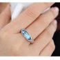 Austrian crystal diamond 18K Platinum Plated engagement ring / promise ring JBM041