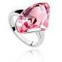 Austrian crystal diamond 18K Platinum Plated engagement ring / promise ring JBM044