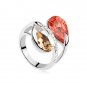 Austrian crystal diamond 18K Platinum Plated engagement ring / promise ring JBM050