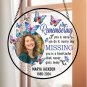 Custom Personalized Photo Stained Glass Window Hanging Suncatcher - Remembering You