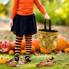 Personalized Custom All Prints Halloween Trick or Treat Tote Candy Bucket Bags