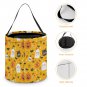 Personalized Custom All Prints Halloween Trick or Treat Tote Candy Bucket Bags
