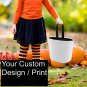 Personalized Custom All Prints Halloween Trick or Treat Tote Candy Bucket Bags