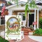 All Prints Custom Garden Flag Personalized Outdoor Banner 12''x18'' Without Pole