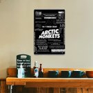 Classic Band Arctic Monkeys Music 80s Iron Painting Vertical Art Wall Decor Printing