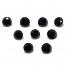 Certified Natural Black Spinel AAA Quality 1 mm Faceted Round 10 pcs lot Certified Natural Black Spinel AAA Quality 1 mm Faceted Round 10 pcs lot