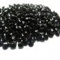Certified Natural Black Spinel AAA Quality 1.3 mm Faceted Round 100 pcs lot loose gemstone