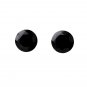 Certified Natural Black Spinel AAA Quality 6 mm Faceted Round 5 pcs lot loose gemstone