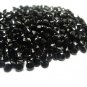 Certified Natural Black Spinel AAA Quality 7 mm Faceted Round 50 pcs lot loose gemstone