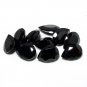 Certified Natural Black Spinel AAA Quality 6x4 mm Faceted Pear 10 pcs lot loose gemstone