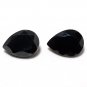 Certified Natural Black Spinel AAA Quality 6x4 mm Faceted Pear 50 pcs lot loose gemstone