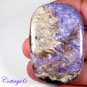 Certified  73.92Cts. 100% NATURAL CHAROITE CUSHION SHAPE CABOCHON GEMS NR C6-188
