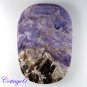 Certified  73.92Cts. 100% NATURAL CHAROITE CUSHION SHAPE CABOCHON GEMS NR C6-188