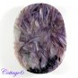 Certified 67.28Cts. NATURAL PURPEL CHAROITE OVAL SHAPE CABOCHON GEMSTONE C6-2177