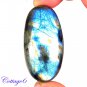 Certified 157.05Cts. NATURAL GOLDEN FLASH LABRADORITE CABOCHON GEMSTONE C6-2571