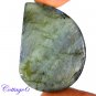 CERTIFIED 77.00Cts. NATURAL GOLDEN FLASH LABRADORITE CABOCHON GEMSTONE C6-2655