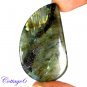 CERTIFIED 78.95Cts. NATURAL GOLDEN FLASH LABRADORITE CABOCHON GEMSTONE C6-2631