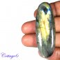 CERTIFIED 78.05Cts. NATURAL GOLDEN FLASH LABRADORITE CABOCHON GEMSTONE C6-2636