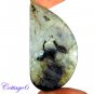 certified 92.30Cts. NATURAL GOLDEN FLASH LABRADORITE CABOCHON GEMSTONE C6-2609