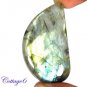 certified 92.30Cts. NATURAL GOLDEN FLASH LABRADORITE CABOCHON GEMSTONE C6-2609
