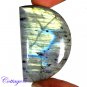 CERTIFIED 97.30Cts. NATURAL GOLDEN FLASH LABRADORITE CABOCHON GEMSTONE C6-2611