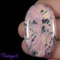 CERTIFIED 90.55Cts. NATURAL RHODONITE CABOCHON GEMSTONE C6-2552