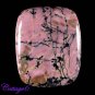 CERTIFIED 72.65Cts. NATURAL RHODONITE CABOCHON GEMSTONE C6-2542