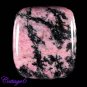 CERTIFIED 51.85Cts. NATURAL RHODONITE CABOCHON GEMSTONE C6-2536