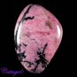 CERTIFIED 55.50Cts. NATURAL RHODONITE CABOCHON GEMSTONE C6-2545