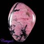 CERTIFIED 55.50Cts. NATURAL RHODONITE CABOCHON GEMSTONE C6-2545