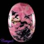 CERTIFIED 67.10Cts. NATURAL RHODONITE CABOCHON GEMSTONE C6-2543