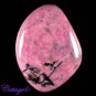 CERTIFIED 49.15Cts. NATURAL RHODONITE CABOCHON GEMSTONE C6-2540