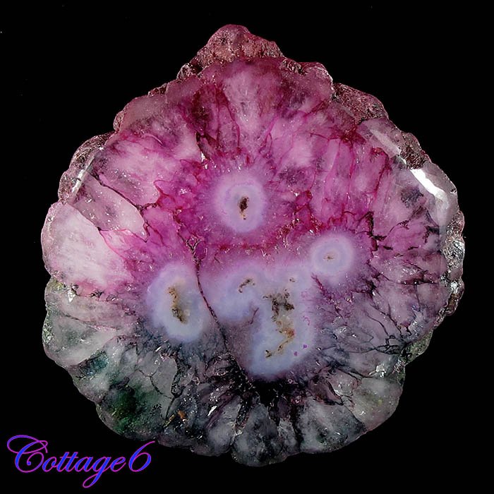 CERTIFIED 136.59Cts. SOLAR DRUZY AGATE GEODE CABOCHON GEMSTONE C6-1017