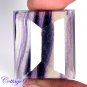 CERTIFIED 70.35Cts. NATURAL PURPLE FLUORITE CUT GEMSTONE C6-09