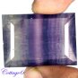 CERTIFIED 70.15Cts. NATURAL PURPLE FLUORITE CUT GEMSTONE C6-18
