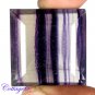 CERTIFIED 68.73Cts. NATURAL PURPLE FLUORITE CUT GEMSTONE C6-05