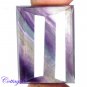 CERTIFIED 63.82Cts. NATURAL PURPLE FLUORITE CUT GEMSTONE C6-12