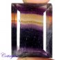 CERTIFIED 91.44Cts. NATURAL PURPLE FLUORITE CUT GEMSTONE C6-10