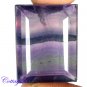 CERTIFIED 50.37Cts. NATURAL PURPLE FLUORITE CUT GEMSTONE C6-07